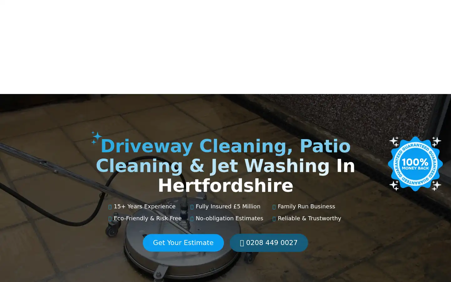 Screenshot of bigcleanmachine.co.uk