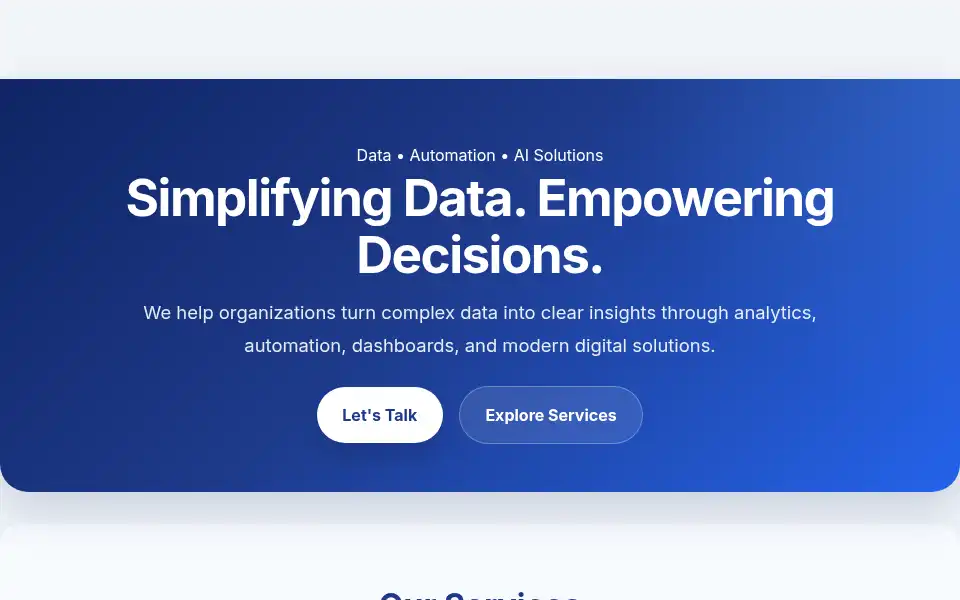 Screenshot of bigdataanalytica.com