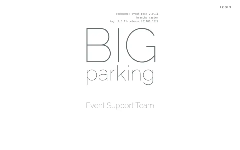 Screenshot of bigparking.co.uk
