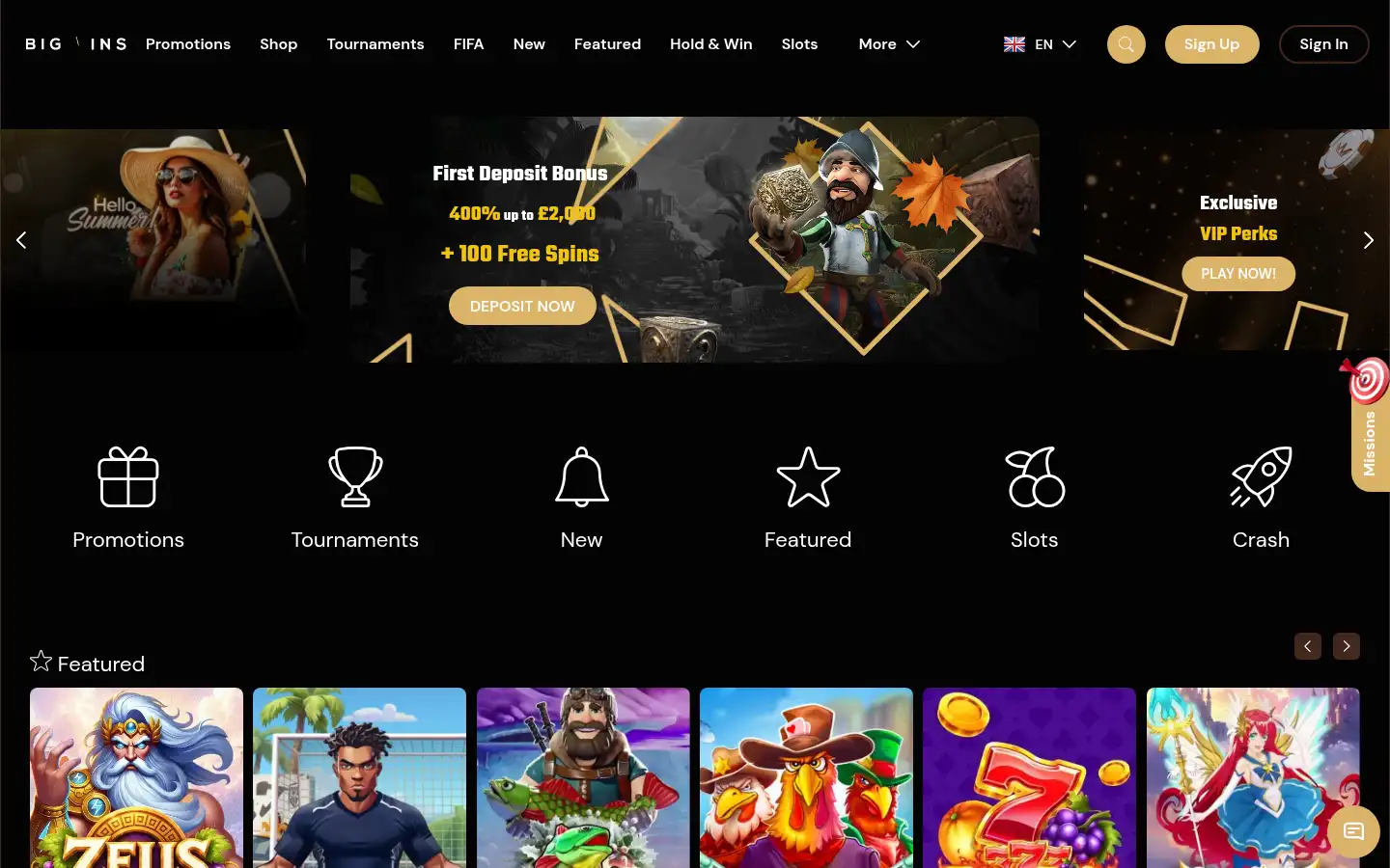 Screenshot of bigwins02.com
