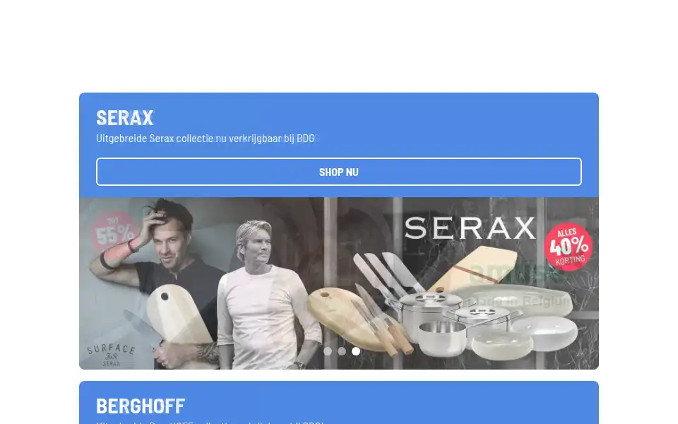 Screenshot of bijdegroothandel.com