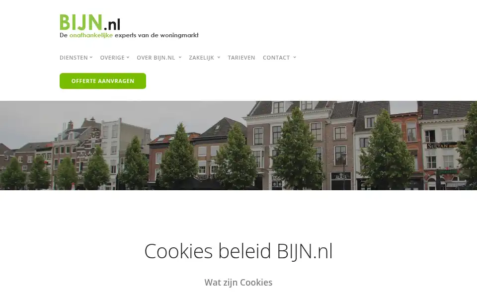 Screenshot of bijn.nl