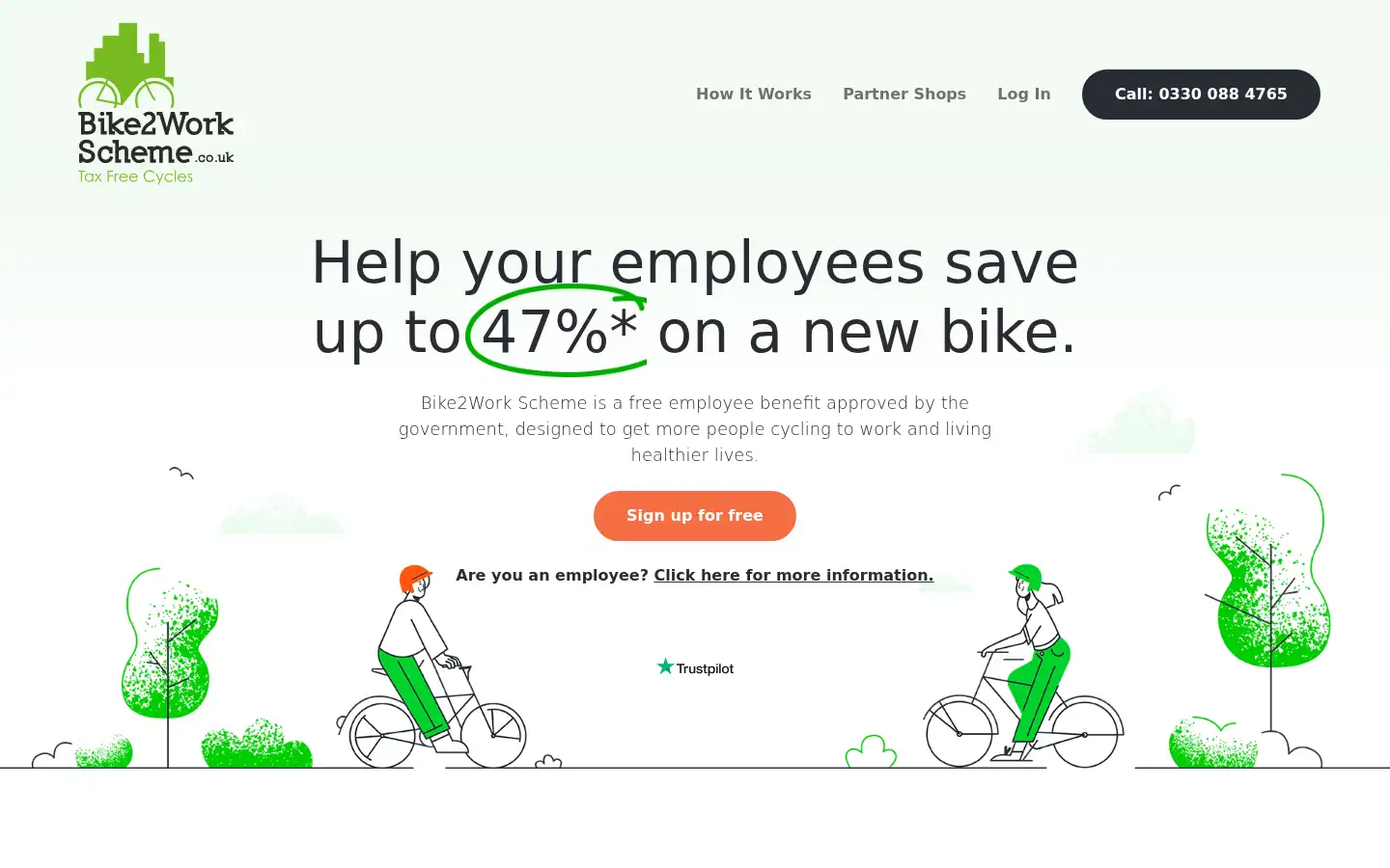 Screenshot of bike2workscheme.co.uk
