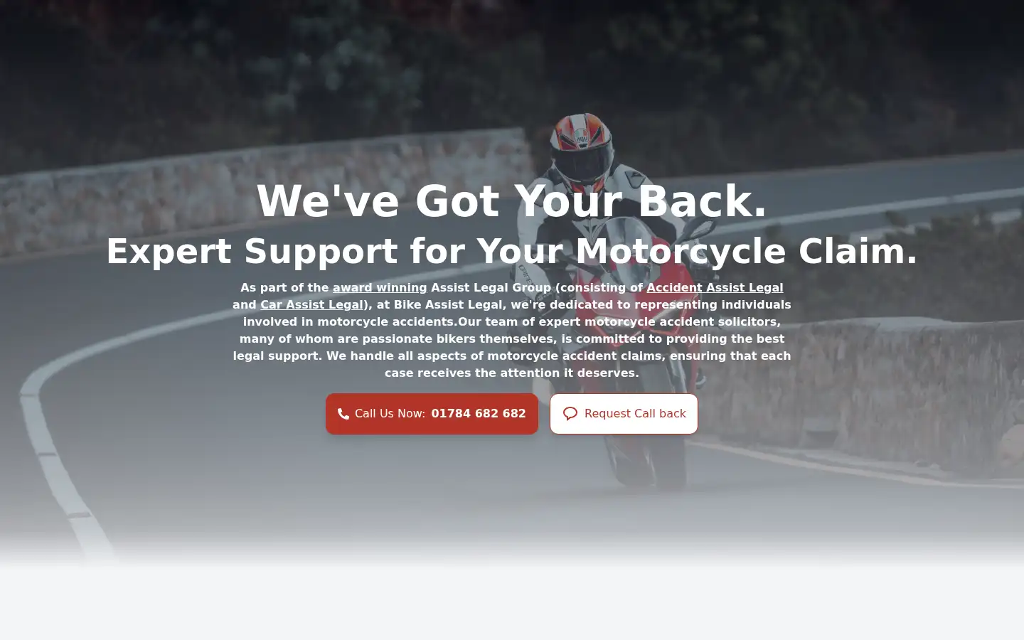 Screenshot of bikeassist.co.uk