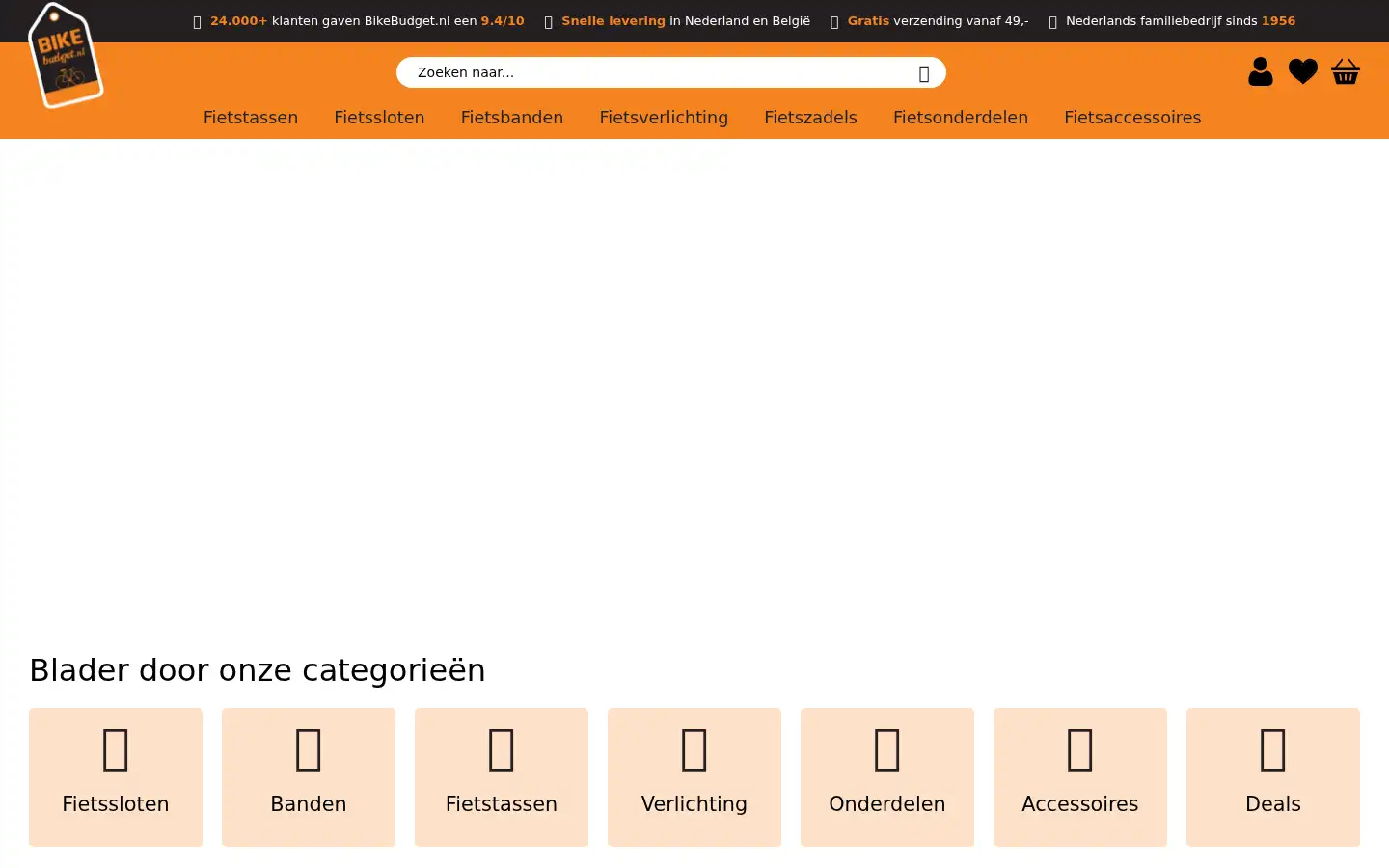 Screenshot of bikebudget.nl