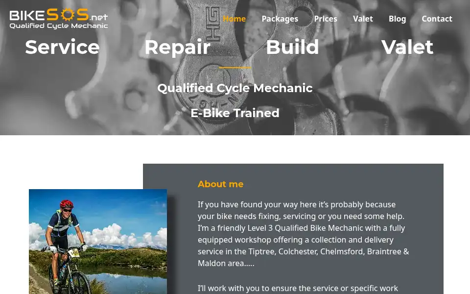 Screenshot of bikesos.net