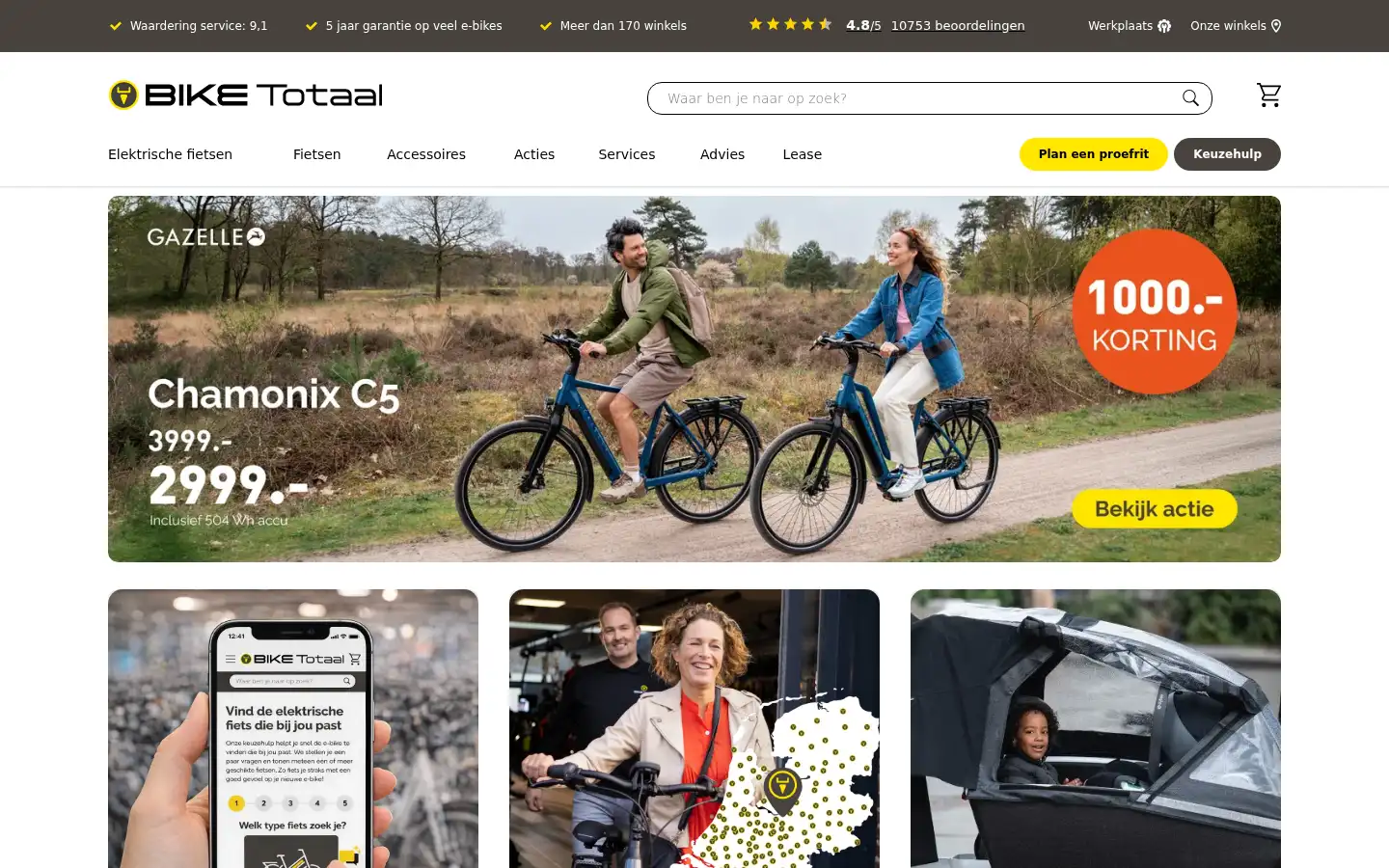 Screenshot of biketotaal.nl