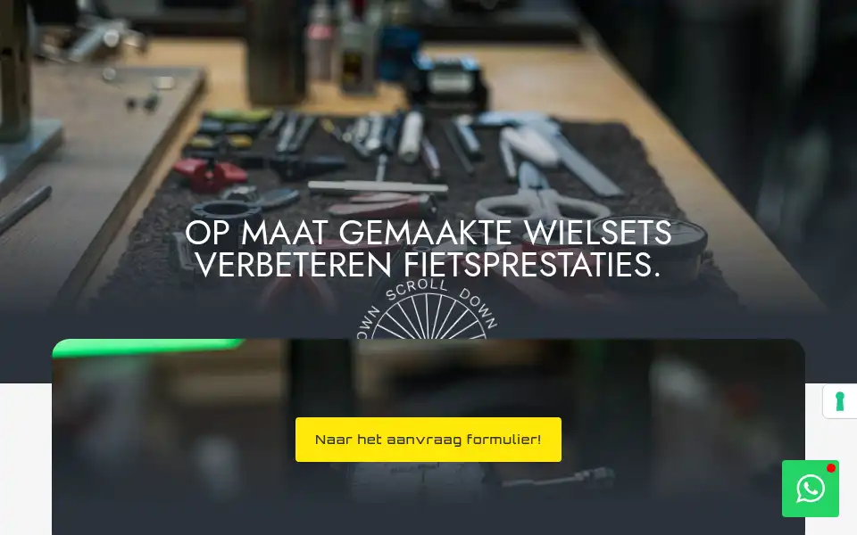 Screenshot of bikewheels.nl