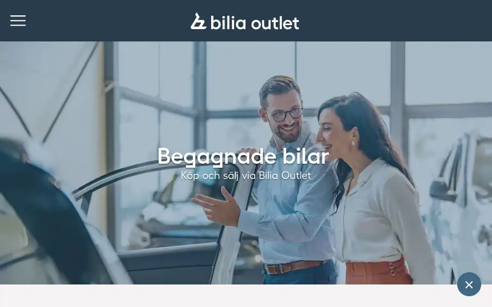 Screenshot of biliaoutlet.se