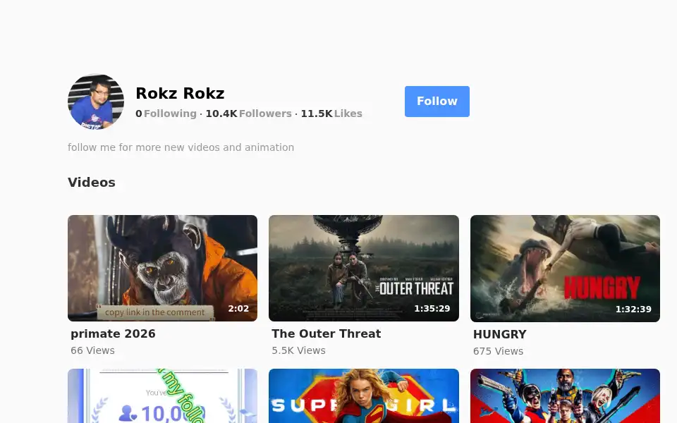 Screenshot of bilibili.tv
