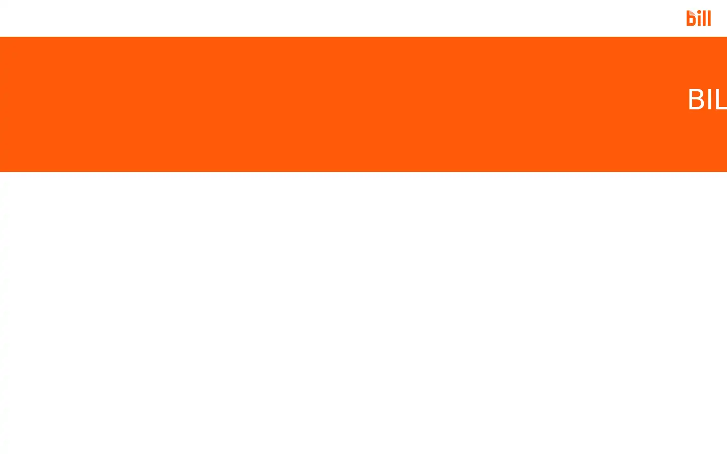 Screenshot of bill.com
