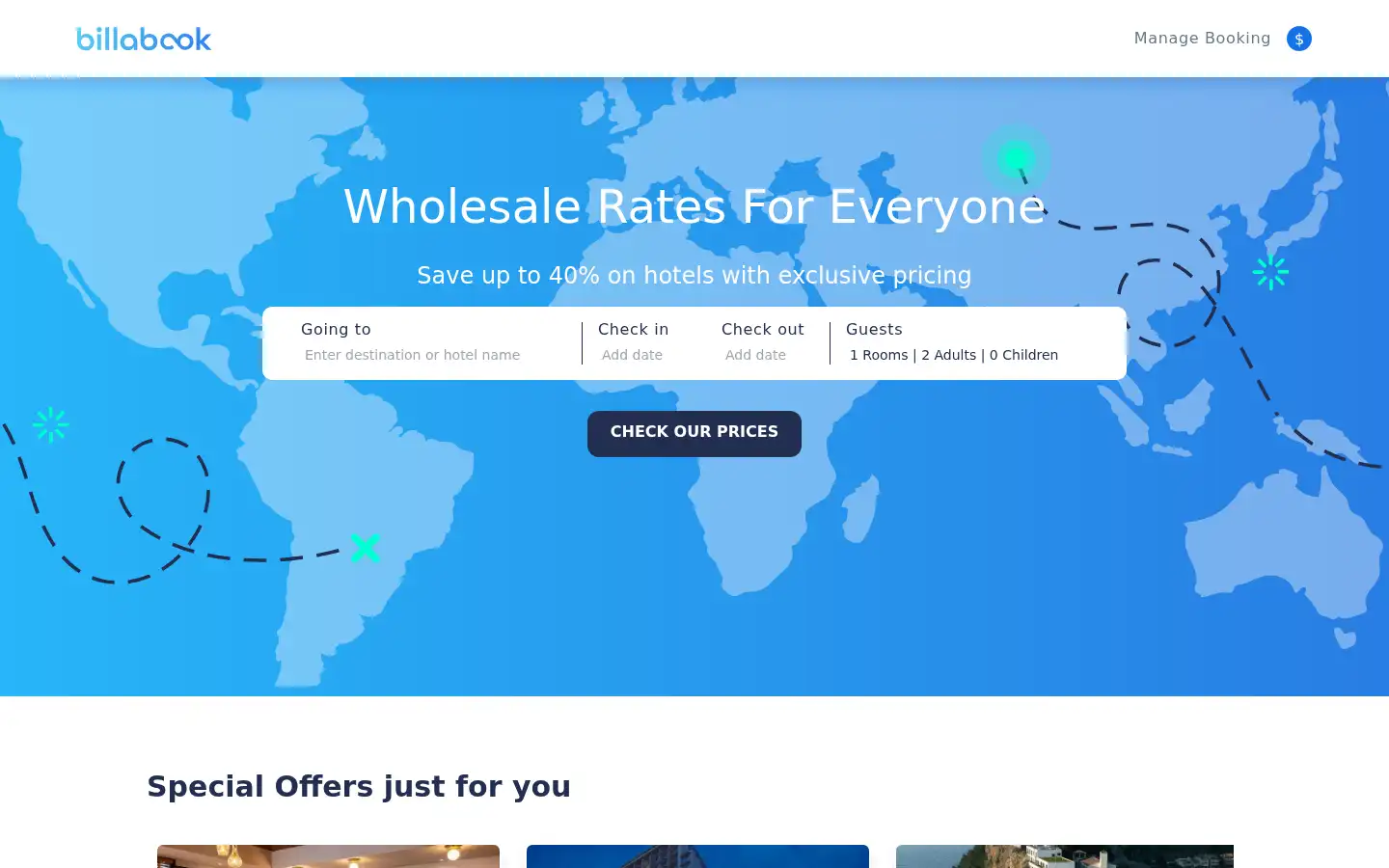 Screenshot of billabook.com