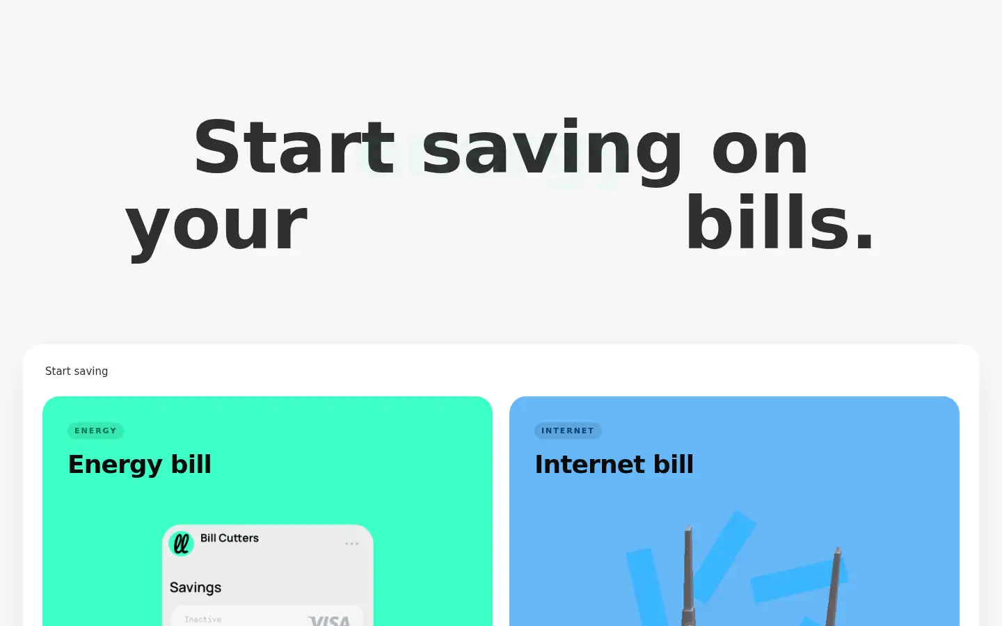 Screenshot of billcutters.com.au