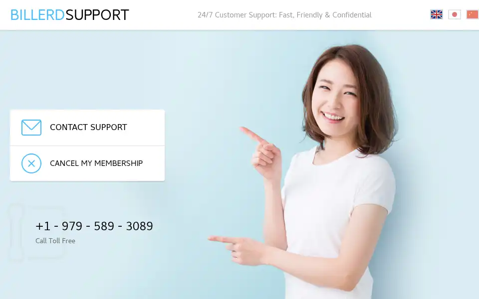 Screenshot of billerd.com
