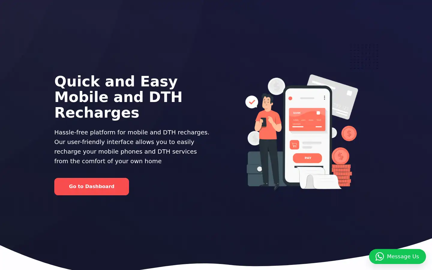 Screenshot of billhub.in