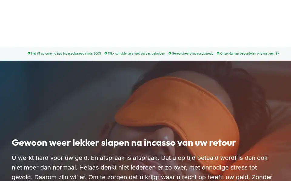 Screenshot of billincasso.nl
