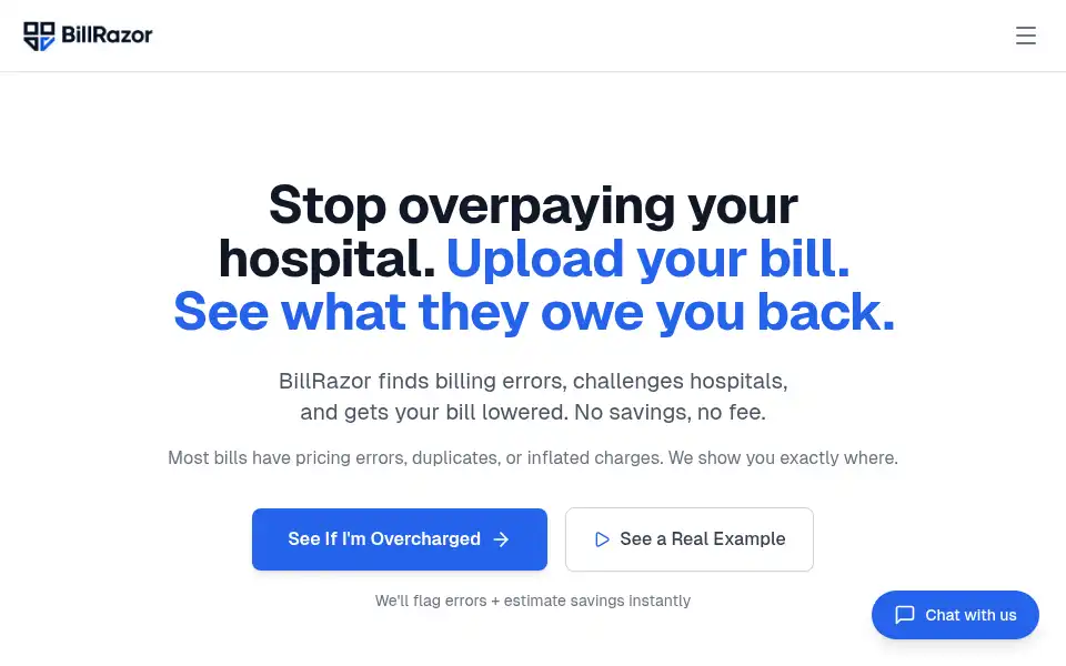 Screenshot of billrazor.com