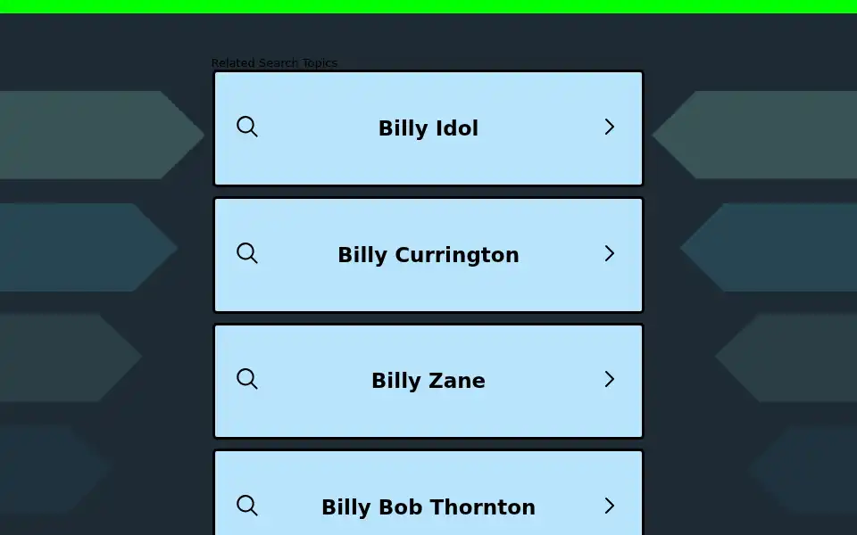 Screenshot of billy.com
