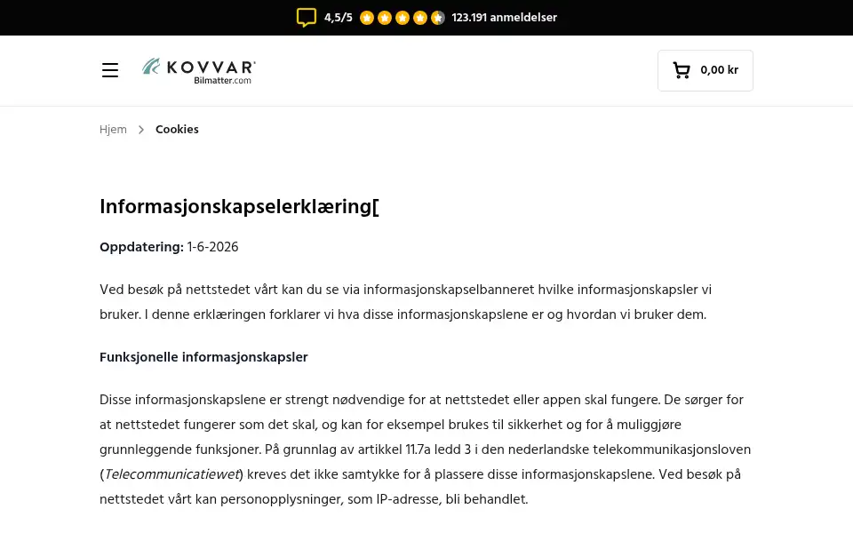 Screenshot of bilmatter.com