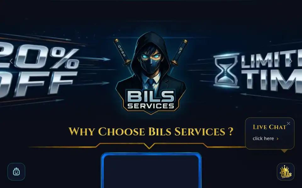 Screenshot of bilsservices.com