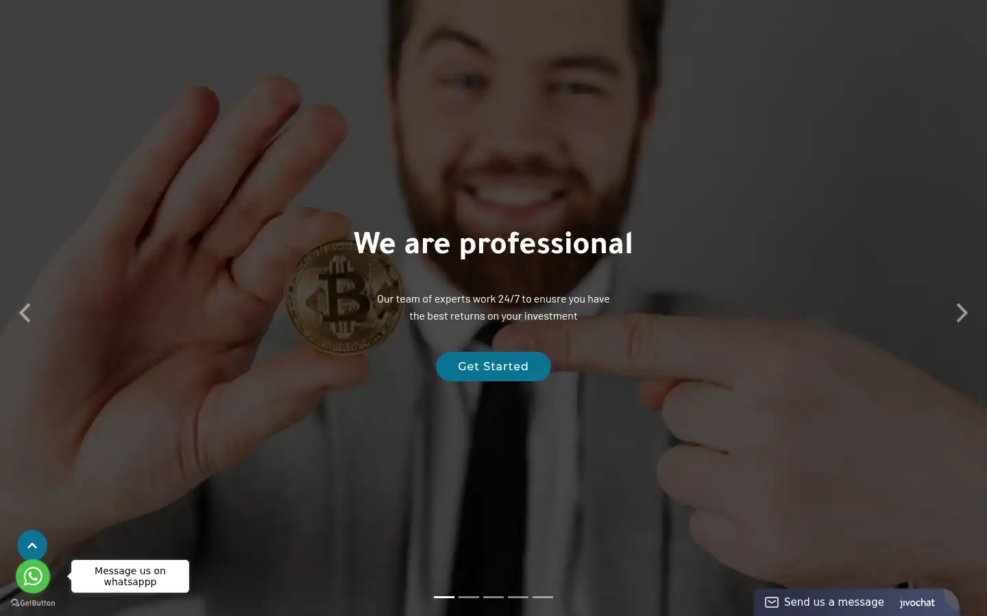 Screenshot of bimatrixtrades.com
