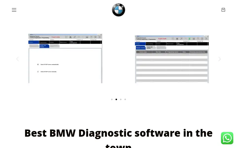 Screenshot of bimmerdiagnostics.co.uk