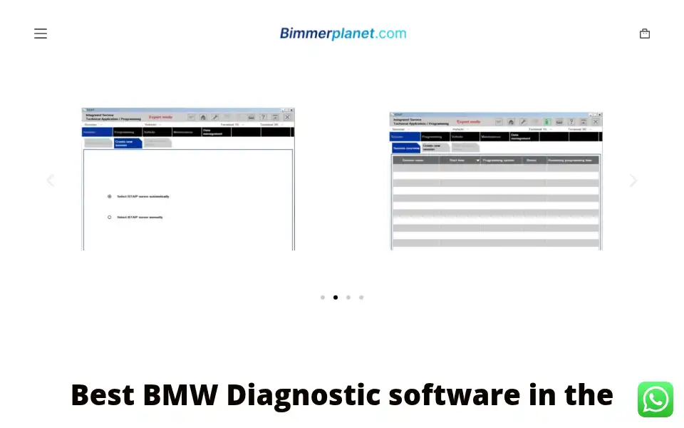 Screenshot of bimmerplanet.com