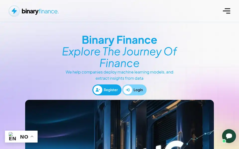 Screenshot of binary-finance.com