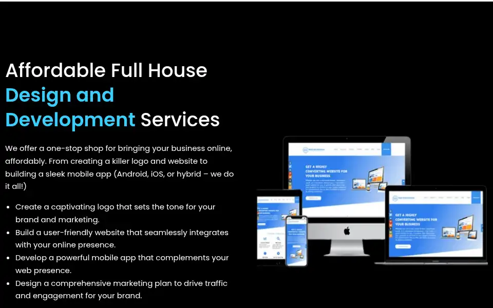 Screenshot of binarydesignhub.com