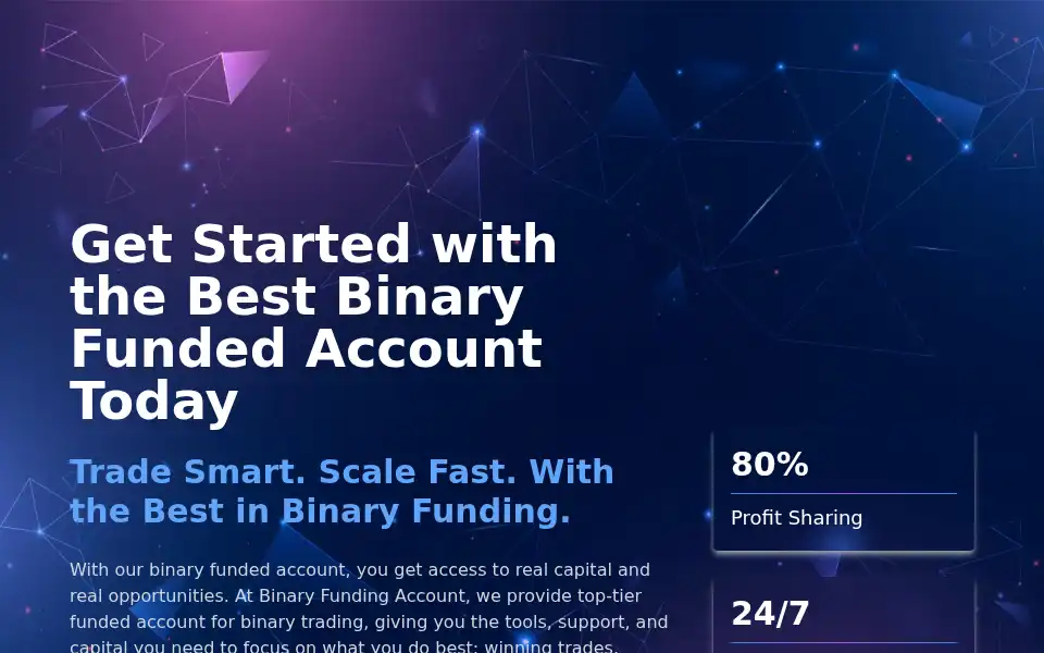 Screenshot of binaryfundingaccount.com
