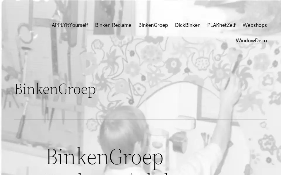 Screenshot of binkengroep.nl