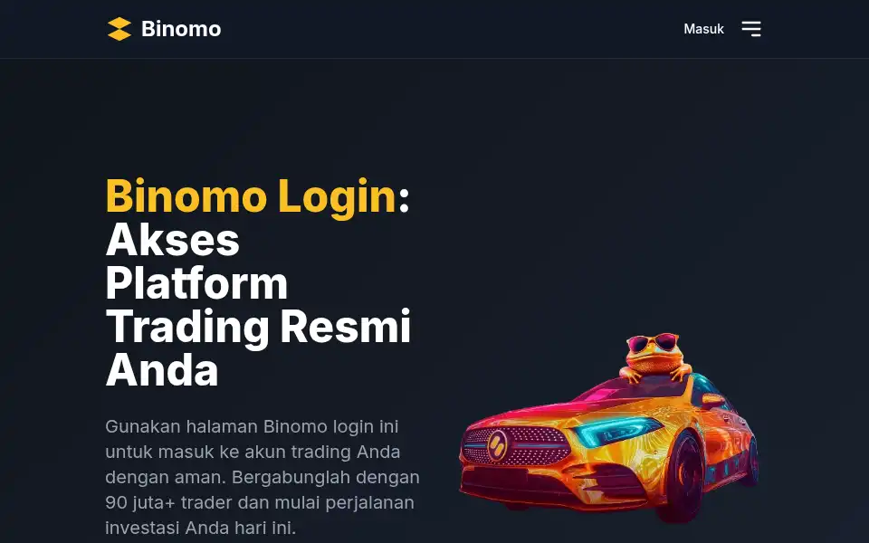 Screenshot of binomoweb.org