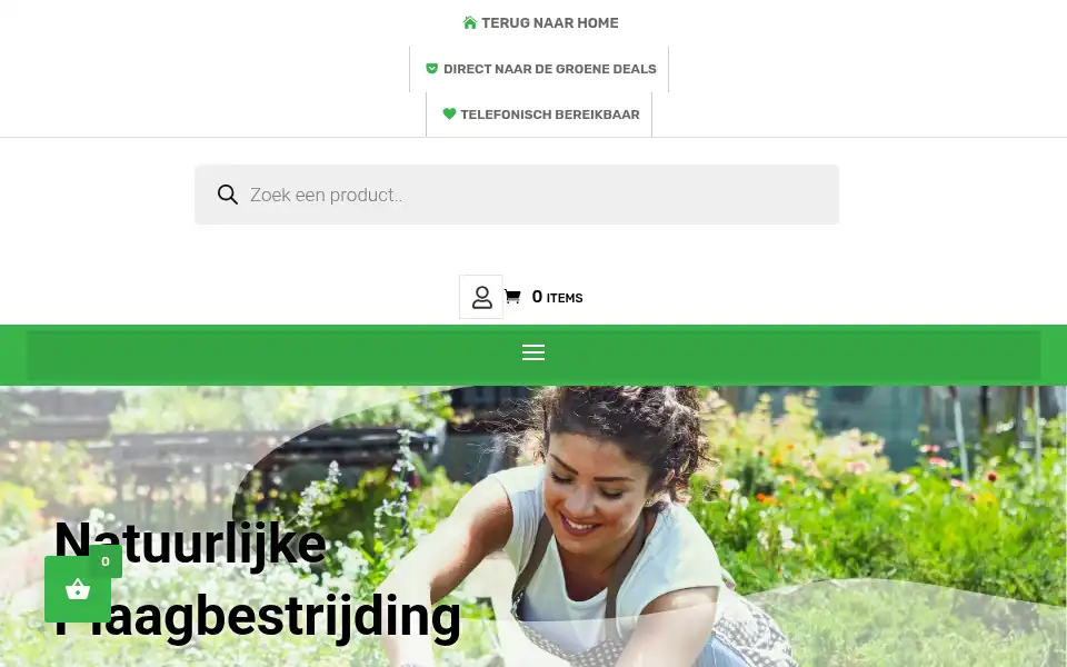 Screenshot of biobestrijding.nl