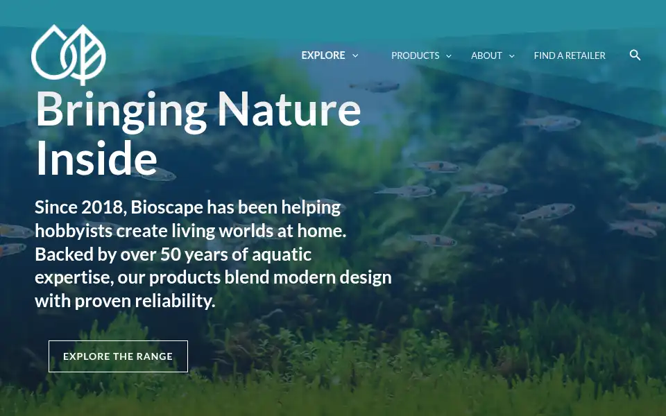 Screenshot of bioscape.com.au