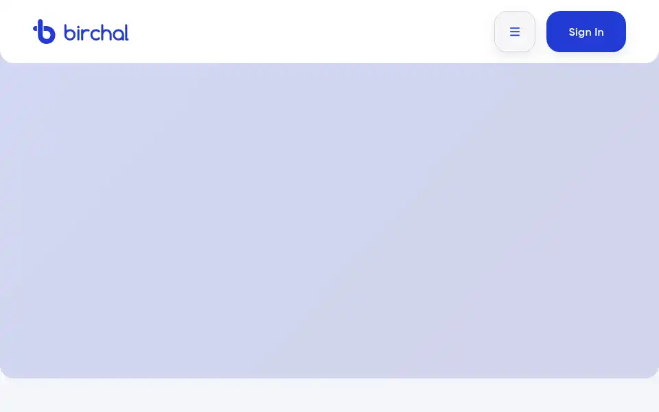 Screenshot of birchal.com
