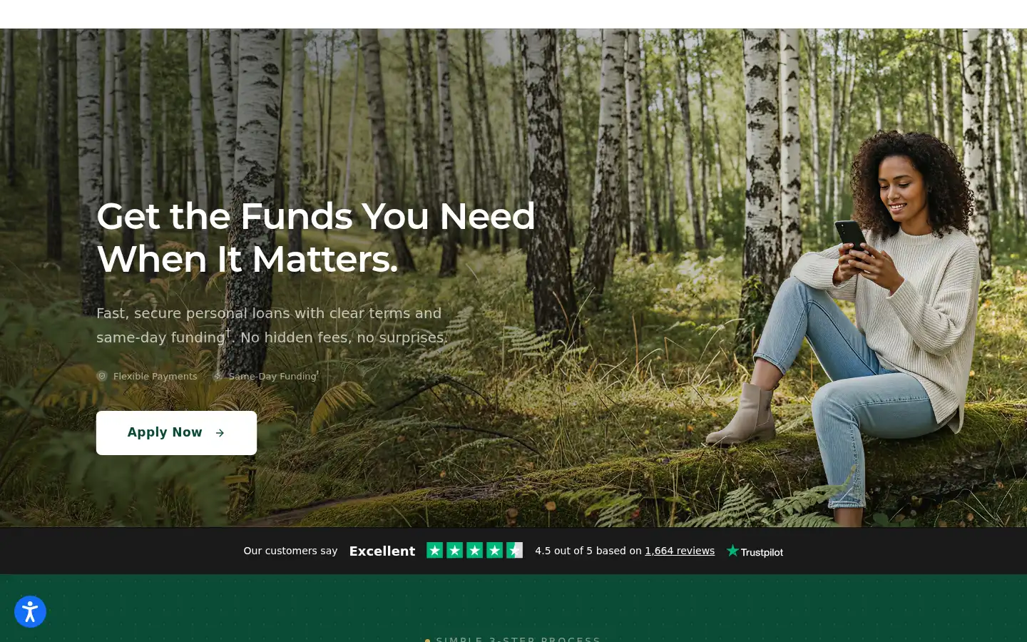 Screenshot of birchlending.com
