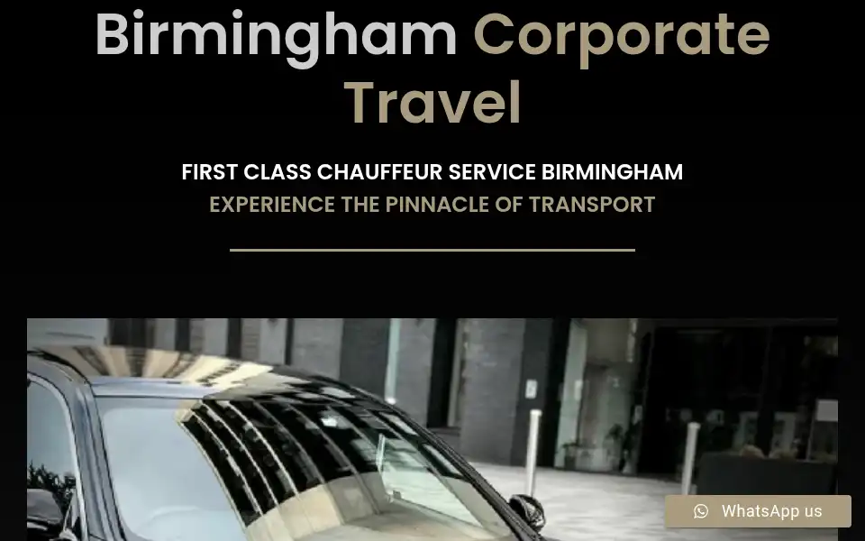 Screenshot of birminghamcorporatetravel.com