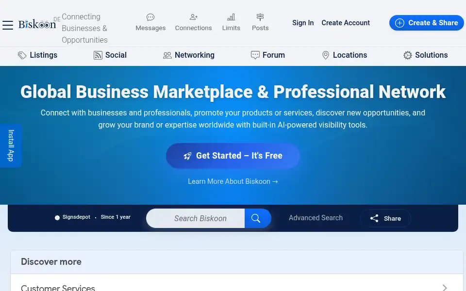 Screenshot of biskoon.com