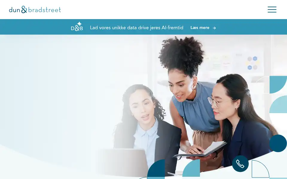Screenshot of bisnode.dk