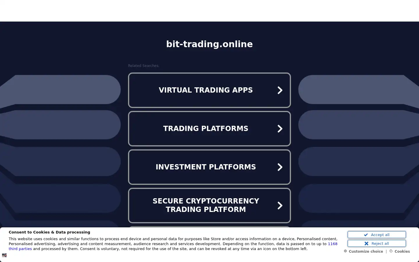 Screenshot of bit-trading.online