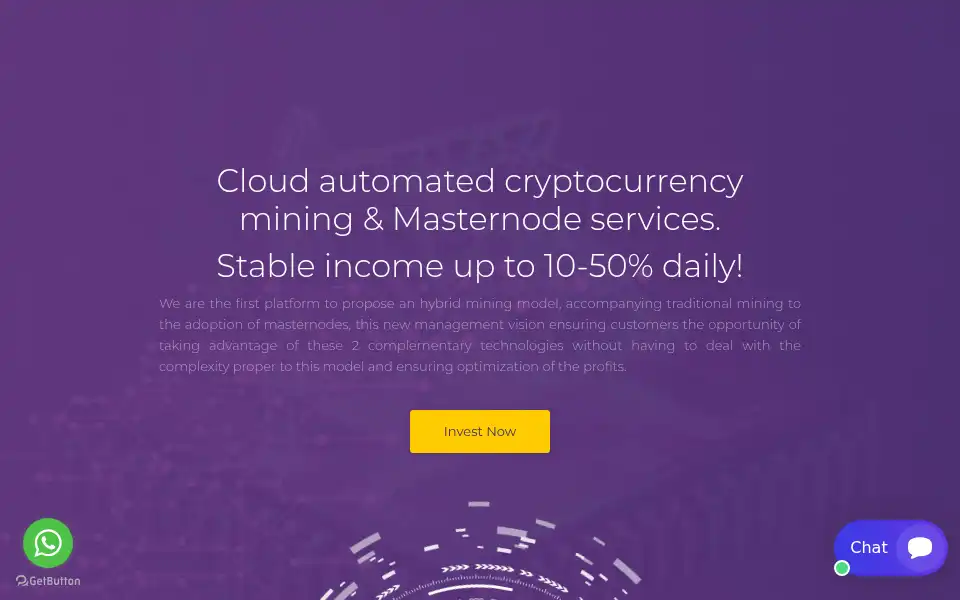 Screenshot of bitblockasset.com