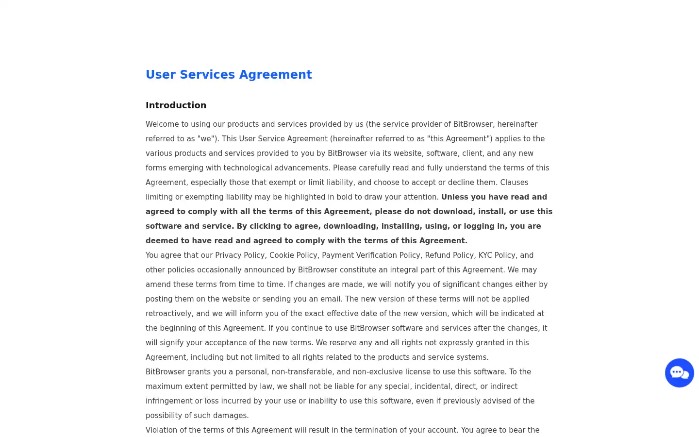 Screenshot of bitbrowser.net