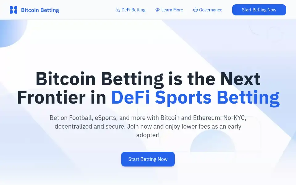 Screenshot of bitcoin-betting.com