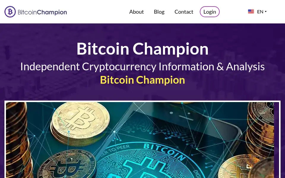 Screenshot of bitcoin-champion.com