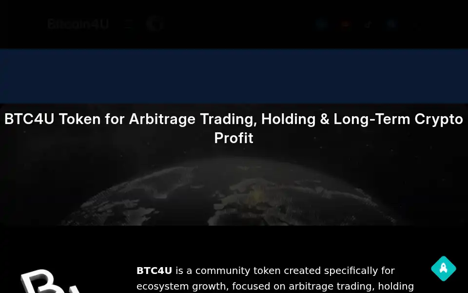 Screenshot of bitcoin4u.top