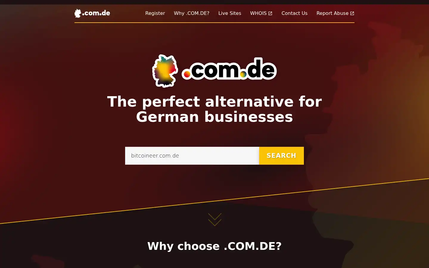 Screenshot of bitcoineer.com.de