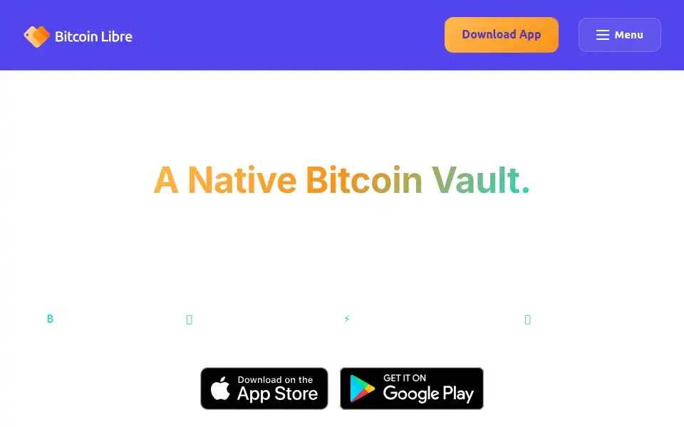 Screenshot of bitcoinlibre.io