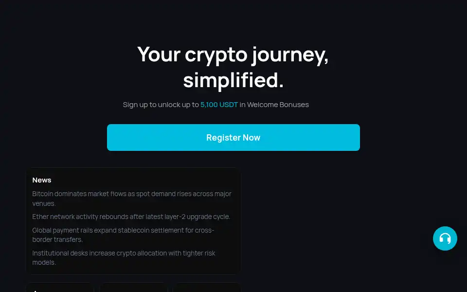 Screenshot of bitegit.com