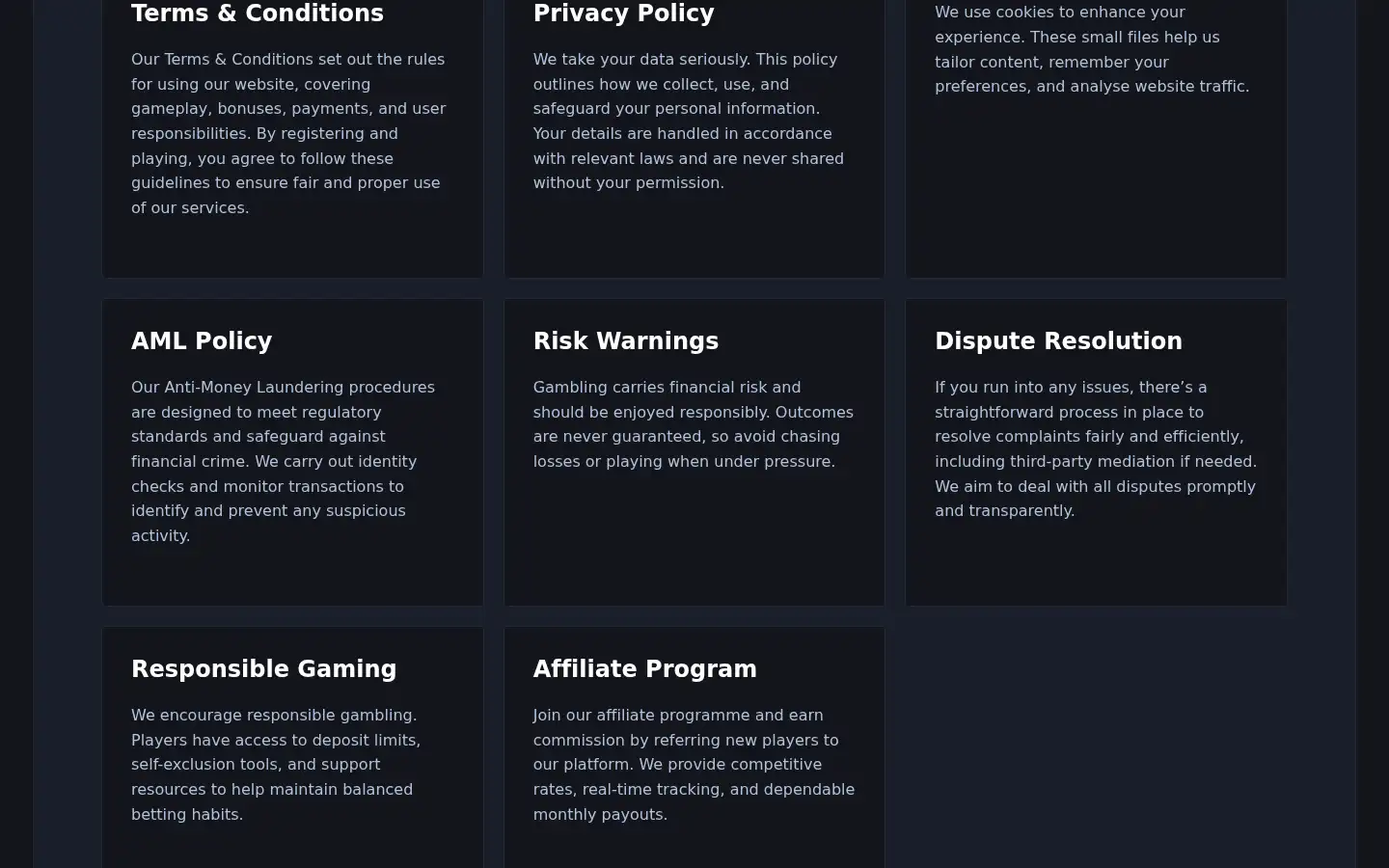 Screenshot of bitguruzcasino.co.uk