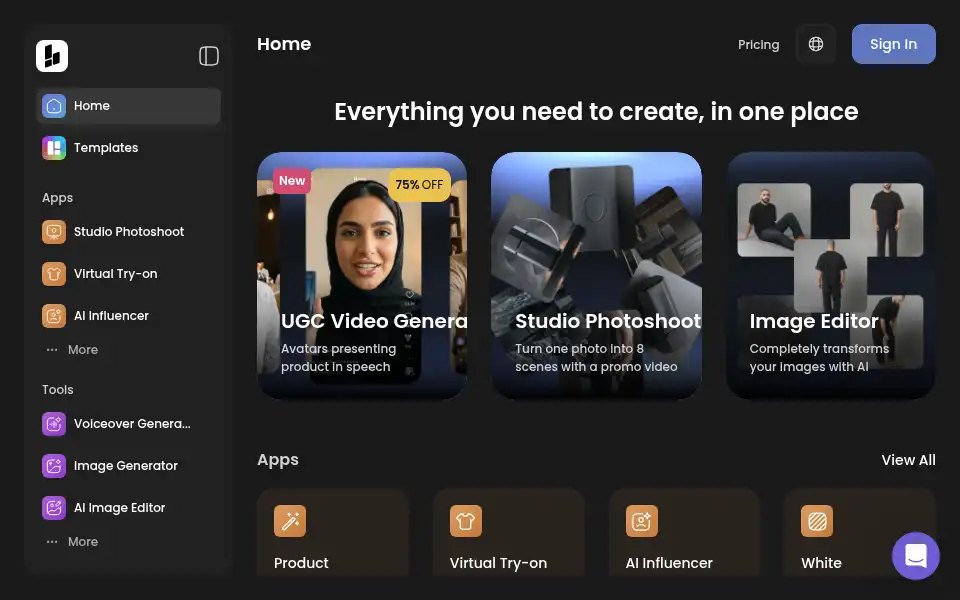Screenshot of bith.ai